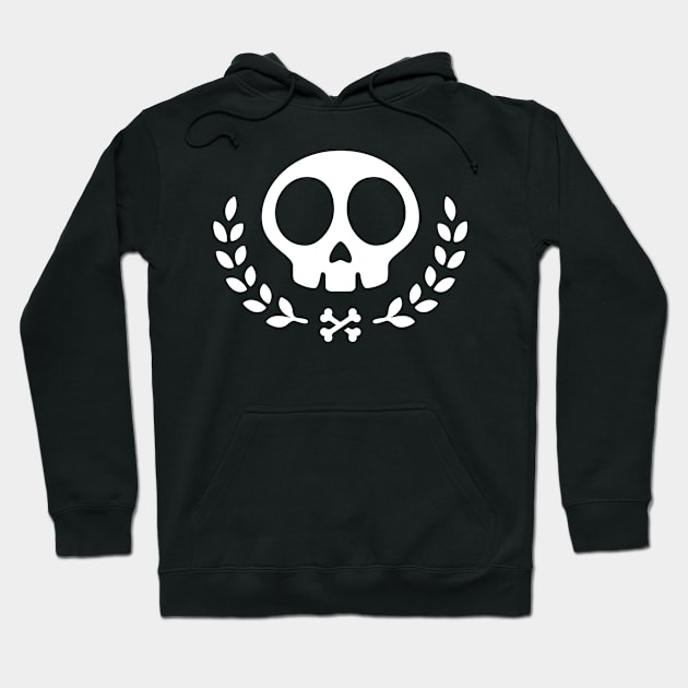 Skull Hoodie by emberstudio